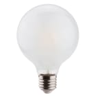 Aric - Lampe globe G95 Filament E27 9W 3000K,1055lm,Cl.Ener ErP2021=E,15000H,opale,dimm