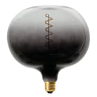 Aric - Lpe déco COBBLE E27 LED 4,1W 1700K 70lm, 25000H, dimmable, fumée