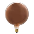 Aric - Lpe déco GLOBE E27 LED 4,1W 1700K 30lm, 25000H, dimmable, cuivrée