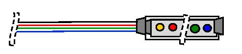Aric - Cable de raccordement alimentation-sequenceur 3m pour METEOR
