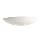 Aric - DOMINO - Applique Mur plâtre E27 77W max.,demi-lune, Lpe non incl.