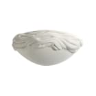 Aric - DOMINO - Applique Mur plâtre E27 77W max.,demi-lune, Lpe non incl.