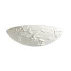 Aric - DOMINO - Applique Mur plâtre E27 77W max.,demi-lune, Lpe non incl.