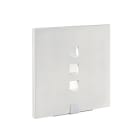 Aric - TOSCA - Applique Mur plâtre, carré, blanc, LED intég. 3X1,2W 3000K 220lm