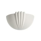 Aric - DOMINO - Applique Mur plâtre E27 77W max.,demi-lune, Lpe non incl.