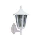 Aric - MONACO - Appl. Mur Ext. (bas) IP43 IK02, blanc, E27 100W max., Lpe non incl.