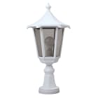 Aric - MONACO - Borne Ext. IP43 IK02, blanc, E27 100W max., Lpe non incl., haut. 53cm