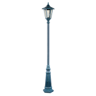 Aric - MONACO - Lant.+Mat IP43 IK02, vert, E27 100W max., Lpe non incl., haut.1,91m