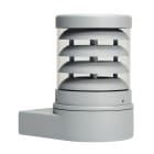 Aric - POLO - Applique Mur Ext. IP44 IK07, gris RAL9006, E27 70W max., Lpe non incl.