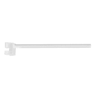 Aric - Tige de fixation FA 57 pour projecteurs, couleur : blanc