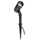 Aric - KIWI - Proj. Ext. IP54 IK04 GU10, graphite, a/lpe LED 6,6W 3000K 680lm incl.