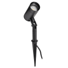 Aric - KIWI - Proj. Ext. IP54 IK04 GU10, graphite, a/lpe LED 6,6W 3000K 680lm incl.
