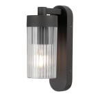 Aric - LILI - Applique Mur Ext. IP44 IK04, noir, E27 40W max., Lpe non incl.