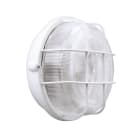 Aric - ECO - Hublot Ext. IP44 IK06, rond, blanc, E27 100W max., lpe non incl.