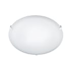Aric - ALVA - Plafonnier E27, Ø450mm, verre opale, Lpe non incl.