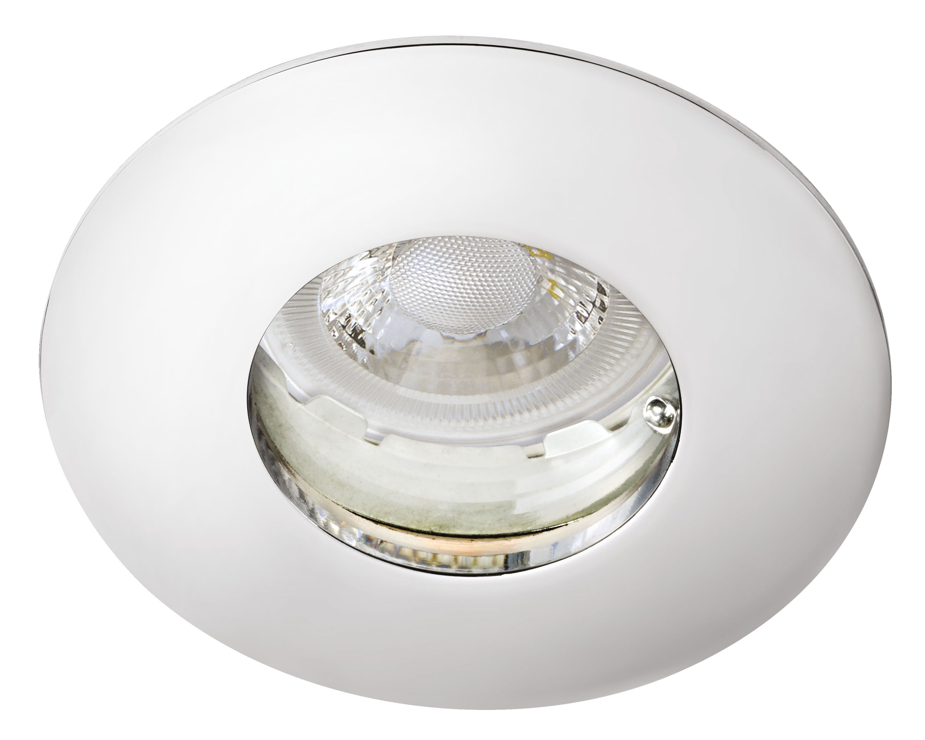 Aric - HIDRO-230 CX -Encastré GU10, IP20/65, Vol.2, rond, fixe, chromé, Lpe non incl.