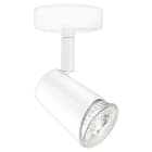 Aric - JUDY 01-Spot sur patère GU10, orient., a/lpe LED 3,6W 3000K 400lm dimmable incl.