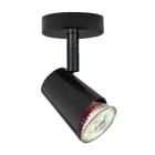 Aric - JUDY 01-Spot sur patère GU10, orient., a/lpe LED 3,6W 3000K 400lm dimmable incl.