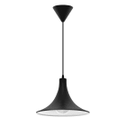 Aric - Suspension déco CYMBA E27, noir/blanc, Lpe non fournie
