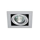 Aric - QUADRA 110 - Encastré GU5,3, orientable et basc., gris, Lpe non incl.