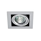 Aric - QUADRA 110 - Encastré GU5,3, orientable et basc., gris, Lpe non incl.