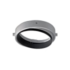 Aric - QUADRA 185-Support p/Lpe G53 AR111, rond, orient.et basc, gris,Lpe non incl.