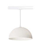 Aric - COMO 023 - Suspension E27 60W, blanc, lpe non incl., pour Rail 3 allumages