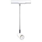 Aric - JUDY 229-Spot Rail 1 all.029 GU10 sur tige, lpe LED 3,6W 3000K 400lm dimm. Incl