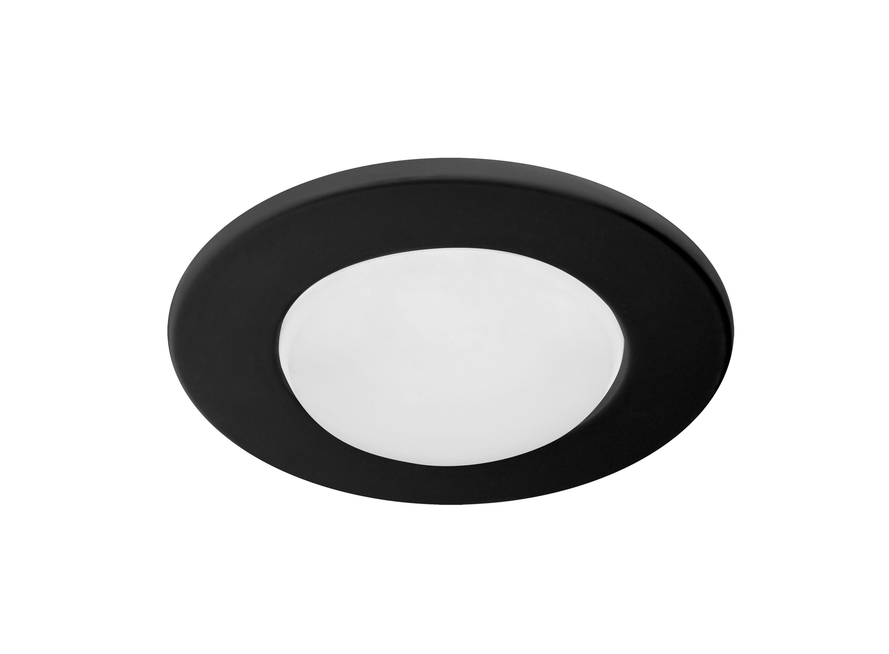 Aric - EN80 - Encastré pour Lpe E27 R80, noir, avec connexion sans outil