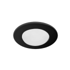 Aric - EN80 - Encastré pour Lpe E27 R80, noir, avec connexion sans outil