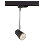 Aric - JUDY 123 - Spot Rail 3 all.023 GU10 sur tige, LED 3,6W 3000K 400lm dimm. Incl