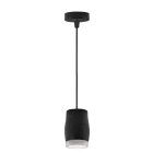Aric - Suspension déco JULIA noire a/GU10 LED 5W CCT 3000-4000K 500lm 15000H dimmable