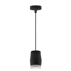 Aric - Suspension déco JULIA noire a/GU10 LED 5W CCT 3000-4000K 500lm 15000H dimmable
