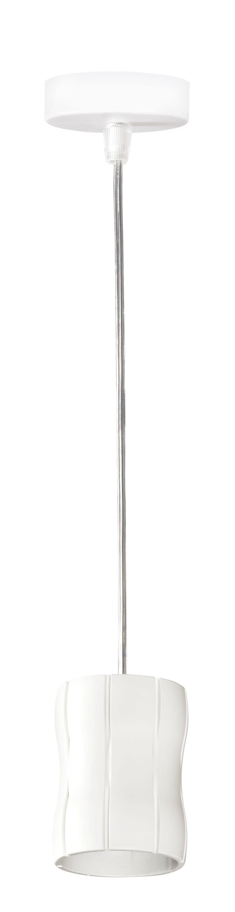 Aric - Susp. déco MINI CURVES blanche a/GU10 LED 5W CCT 3000-4000K 500lm 15000H dimm.