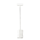 Aric - Susp. déco MINI CURVES blanche a/GU10 LED 5W CCT 3000-4000K 500lm 15000H dimm.