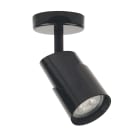 Aric - Spot sur patère KELY 01 GU10, noir, LED 5W CCT 3000-4000K 500lm 15000H incl.