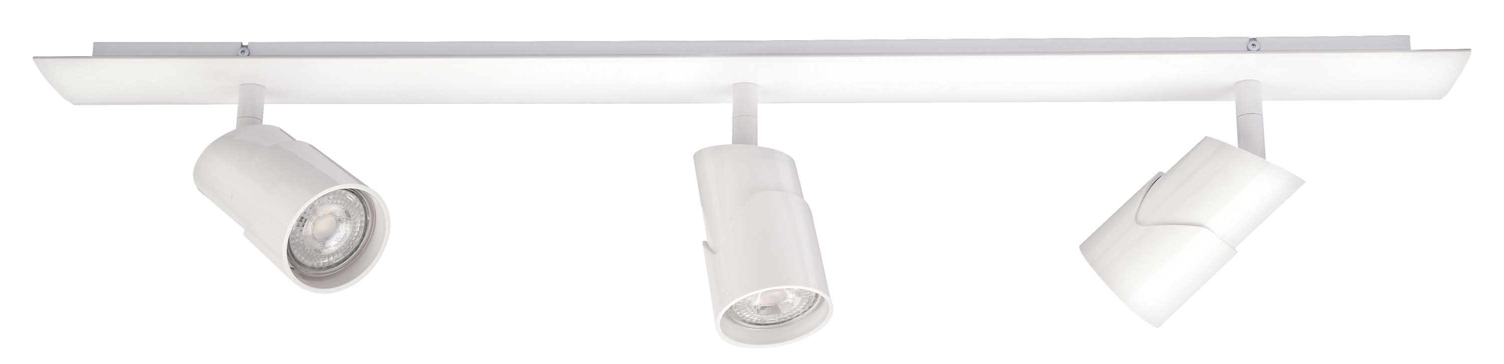 Aric - Appl. Barre KELY B3 GU10, blanc, LED 5W CCT 3000-4000K 500lm 15000H incl.