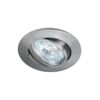 Aric - LUNAR 230 CX-Encastré GU10, rond, basc., nickel, connex. s/outil, Lpe non incl