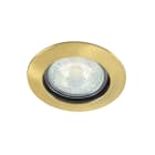 Aric - FIXO 230 CX -Encastré GU10, rond, fixe, bronze, connex. s/outil, Lpe non incl.