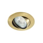 Aric - LUNAR 230 CX-Encastré GU10, rond, basc., bronze, connex. s/outil, Lpe non incl
