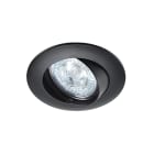 Aric - LUNAR 230 CX-Encastré GU10, rond, basc., noir, connex. s/outil, Lpe non incl