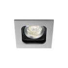 Aric - SQUARE 50-230 - Encastré GU10, carré, orientable et basc., alu, Lpe non incl.