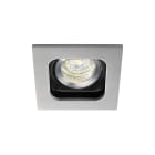 Aric - SQUARE 50-230 - Encastré GU10, carré, orientable et basc., alu, Lpe non incl.