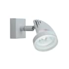 Aric - COLUMBIA 01 - Spot sur patère GU5,3 50W max, orientable, blanc, Lpe non incl.