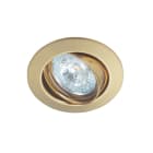 Aric - LUNAR 50-12 - Encastré GU5,3, rond, basculant, doré, Lpe non incl.