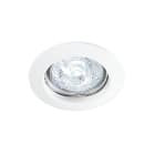 Aric - DISK - Encastré GU10, rond, fixe, blanc, Lpe non incl.,conx°s/outil