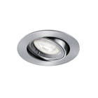 Aric - SPEED 70 R 230 - Encastré GU10, rond, basculant, nickel, Lpe non incl.