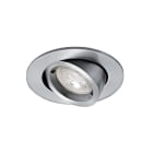 Aric - SPEED 90 - Encastré GU10, rond, basculant, nickel, Lpe non incl.