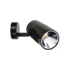 Aric - LUMI 01 - Proj. s/patère, noir, angle 42°, LED intég. 22,5W 3000K 2100lm