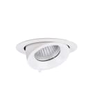 Aric - RANDY 2 - Downlight rond, orientable, blanc, 70°, LED intég 29,3W 3000K 3000lm
